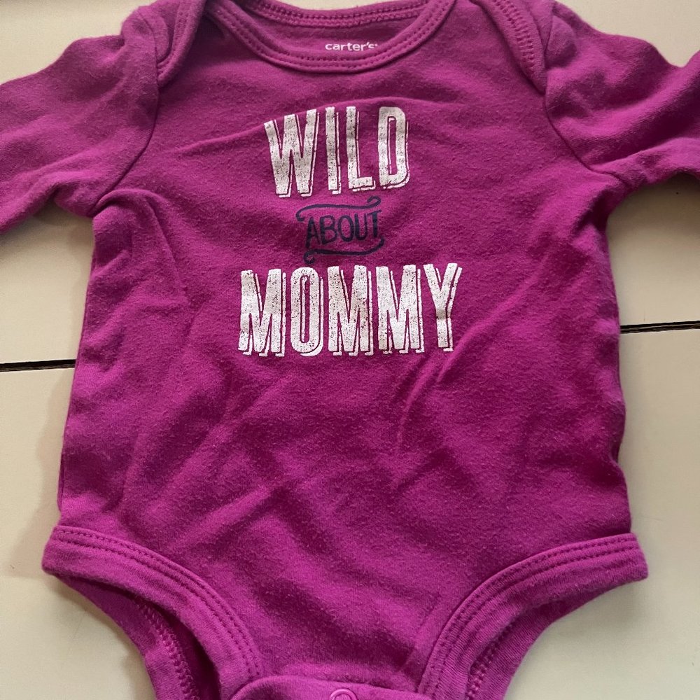 Wild about Mommy long Sleeve
